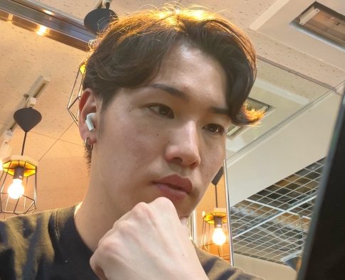 LINEでの講座をしている様子